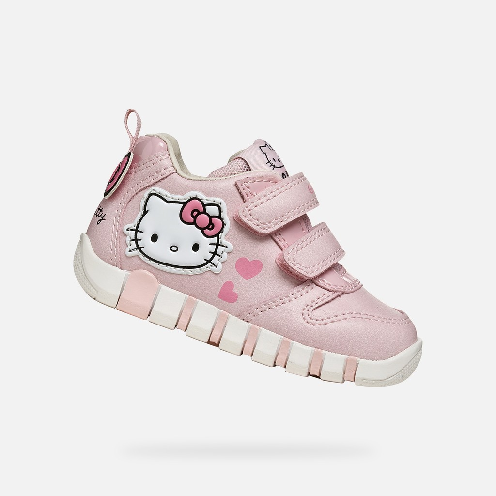 Hello Kitty Lauflernschuhe IUPIDOO BABY M&Auml;DCHEN Rosa - image number 0 | GEOX