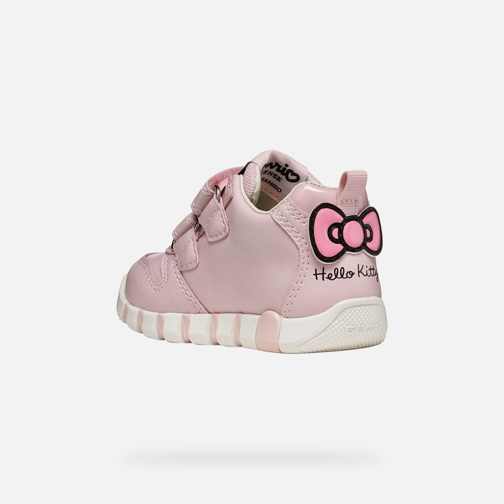 Hello Kitty Lauflernschuhe IUPIDOO BABY M&Auml;DCHEN Rosa - image number 3 | GEOX