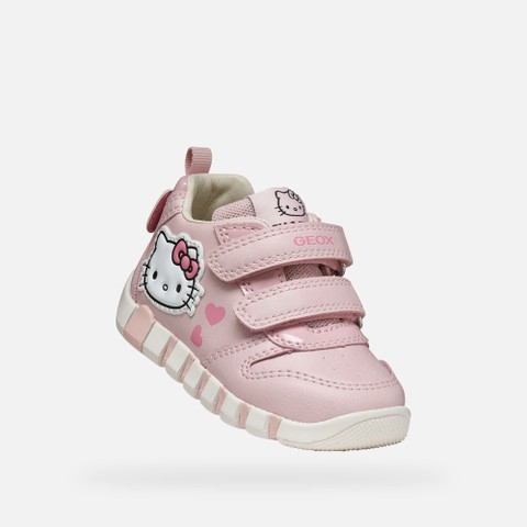 Hello Kitty Lauflernschuhe IUPIDOO BABY M&Auml;DCHEN Rosa - image number 4 | GEOX
