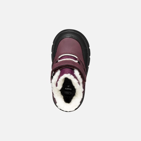 Waterproof ankle boots WILLABOOM ABX TODDLER GIRL Burgundy - image number 5 | GEOX
