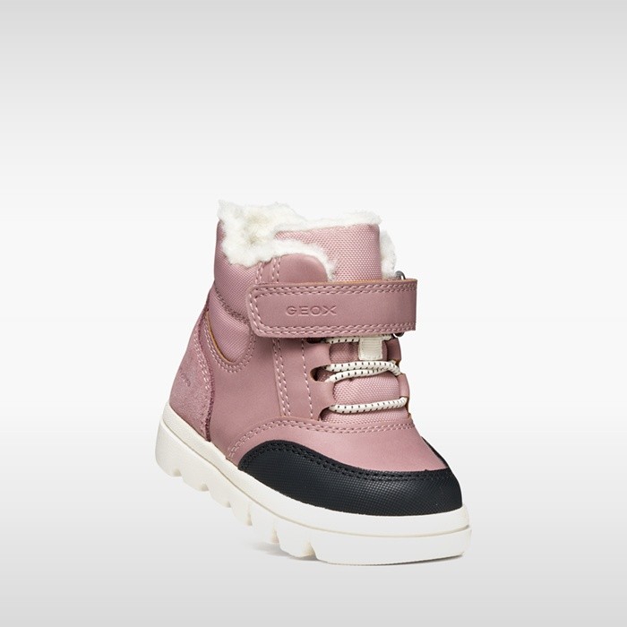 Waterproof ankle boots WILLABOOM ABX TODDLER GIRL Dark Rose | GEOX