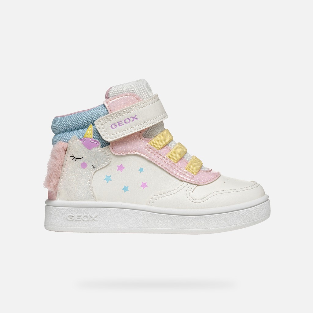 Velcro shoes ECLYPER TODDLER White/Pink - image number 1 | GEOX