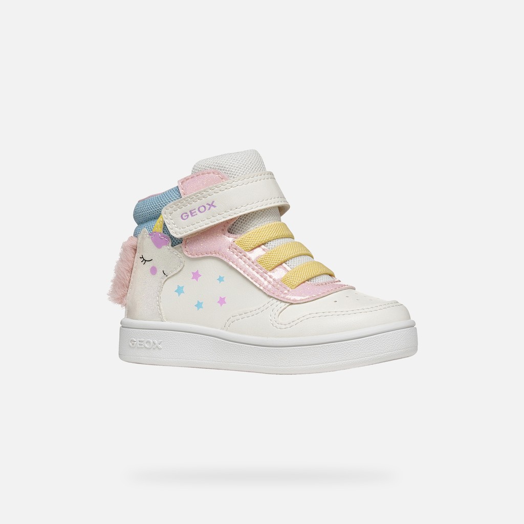 Velcro shoes ECLYPER TODDLER White/Pink - image number 2 | GEOX