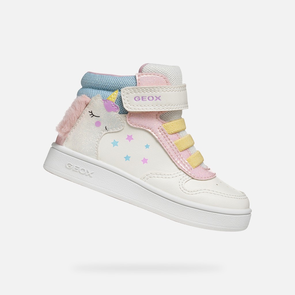 Velcro shoes ECLYPER TODDLER White/Pink - image number 0 | GEOX