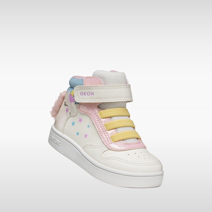 Velcro shoes ECLYPER TODDLER White/Pink | GEOX