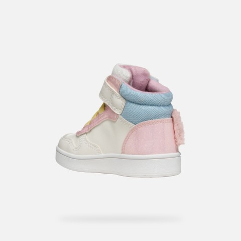 Velcro shoes ECLYPER TODDLER White/Pink - image number 3 | GEOX