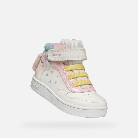 Velcro shoes ECLYPER TODDLER White/Pink - image number 4 | GEOX