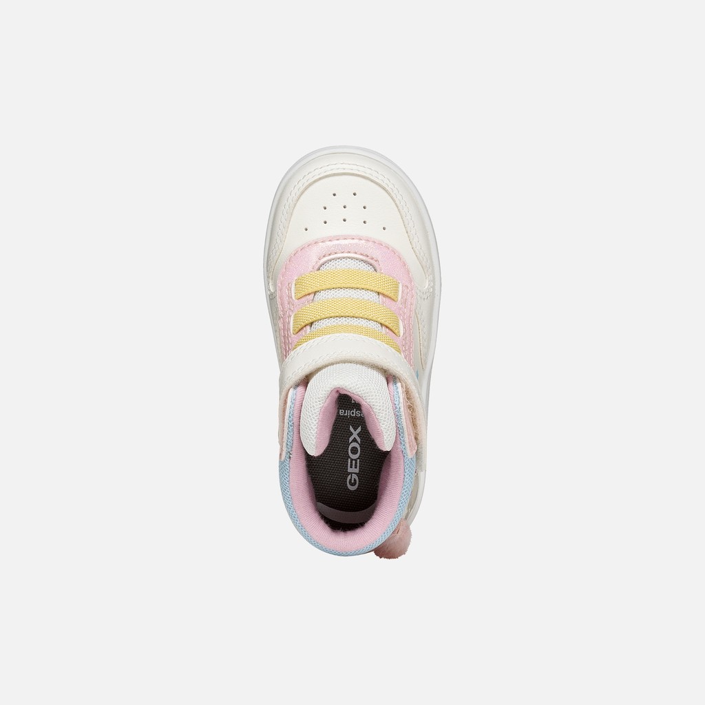Velcro shoes ECLYPER TODDLER White/Pink - image number 5 | GEOX