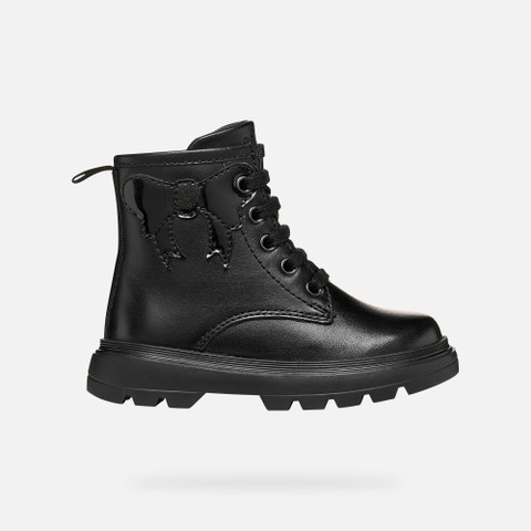 Rangers chaussures KIDDARTAH PETITE FILLE Noir - image number 1 | GEOX