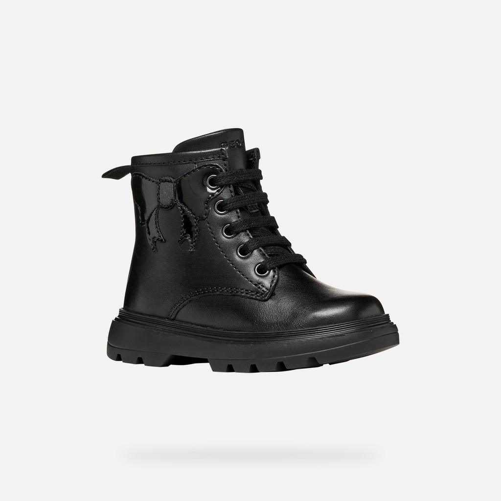 Rangers chaussures KIDDARTAH PETITE FILLE Noir - image number 2 | GEOX