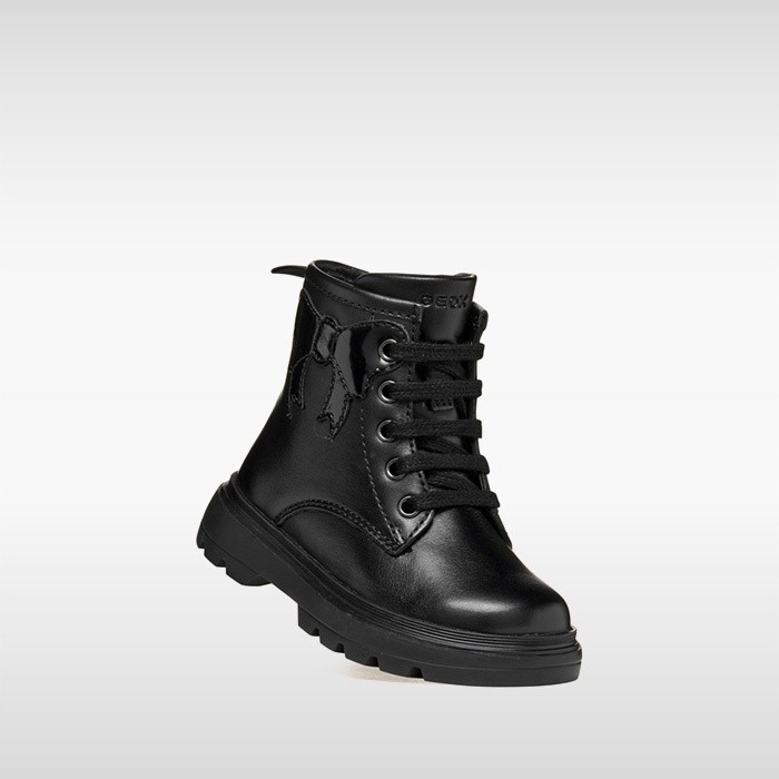 Botas militares KIDDARTAH NI&Ntilde;A PEQUE&Ntilde;A Negro | GEOX