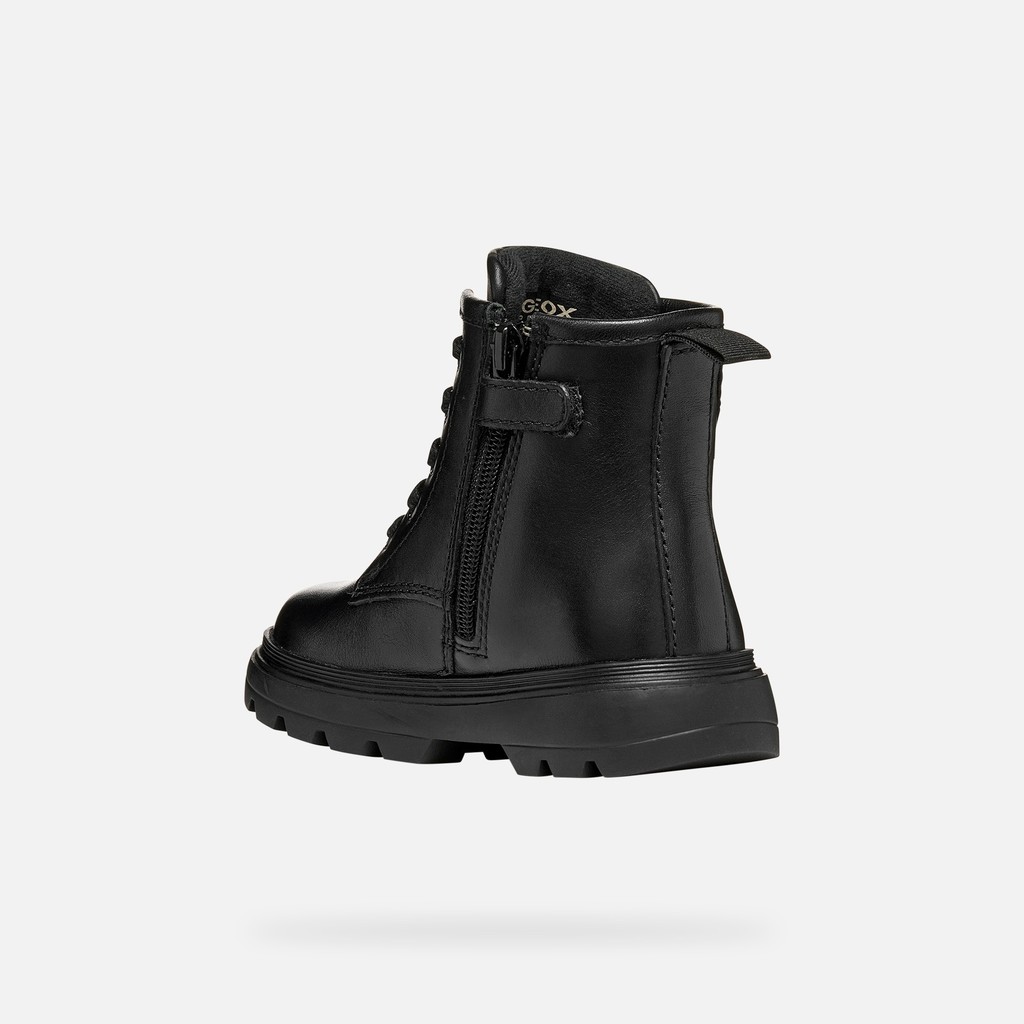Rangers chaussures KIDDARTAH PETITE FILLE Noir - image number 3 | GEOX