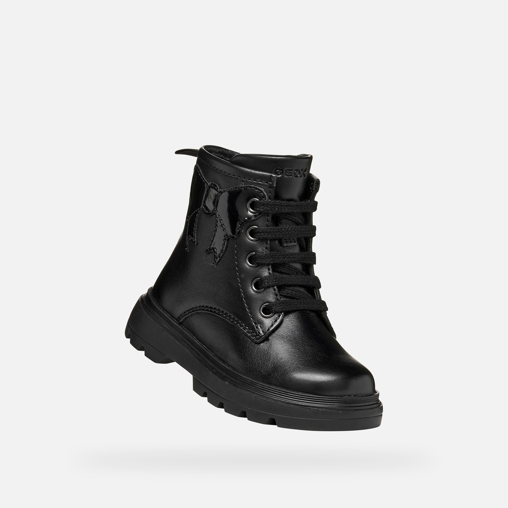 Rangers chaussures KIDDARTAH PETITE FILLE Noir - image number 4 | GEOX