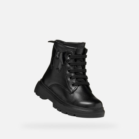 Rangers chaussures KIDDARTAH PETITE FILLE Noir - image number 4 | GEOX