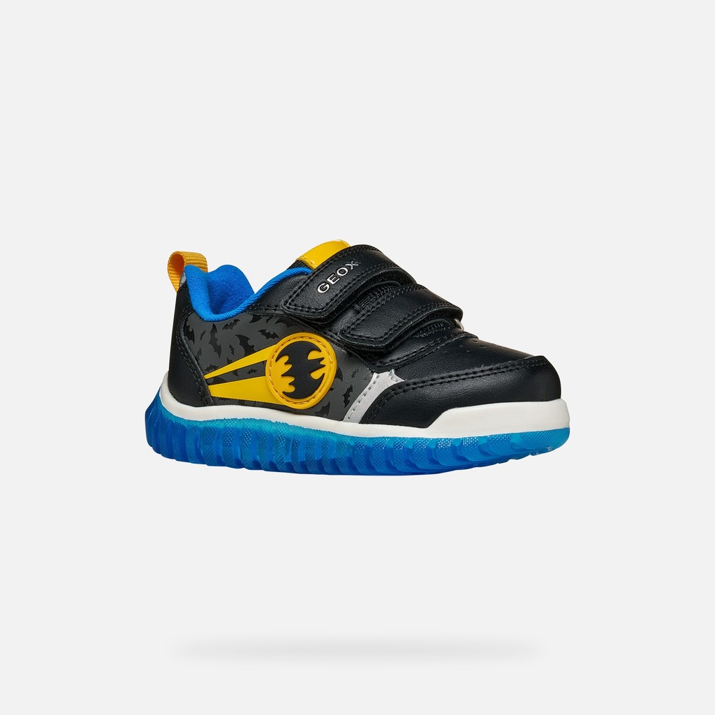 Batman shoes LIGHTYLOO TODDLER BOY Black/Yellow - image number 3 | GEOX