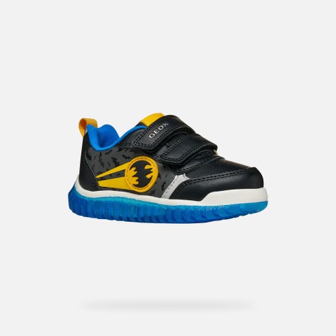 Batman shoes LIGHTYLOO TODDLER BOY Black/Yellow - image number 3 | GEOX