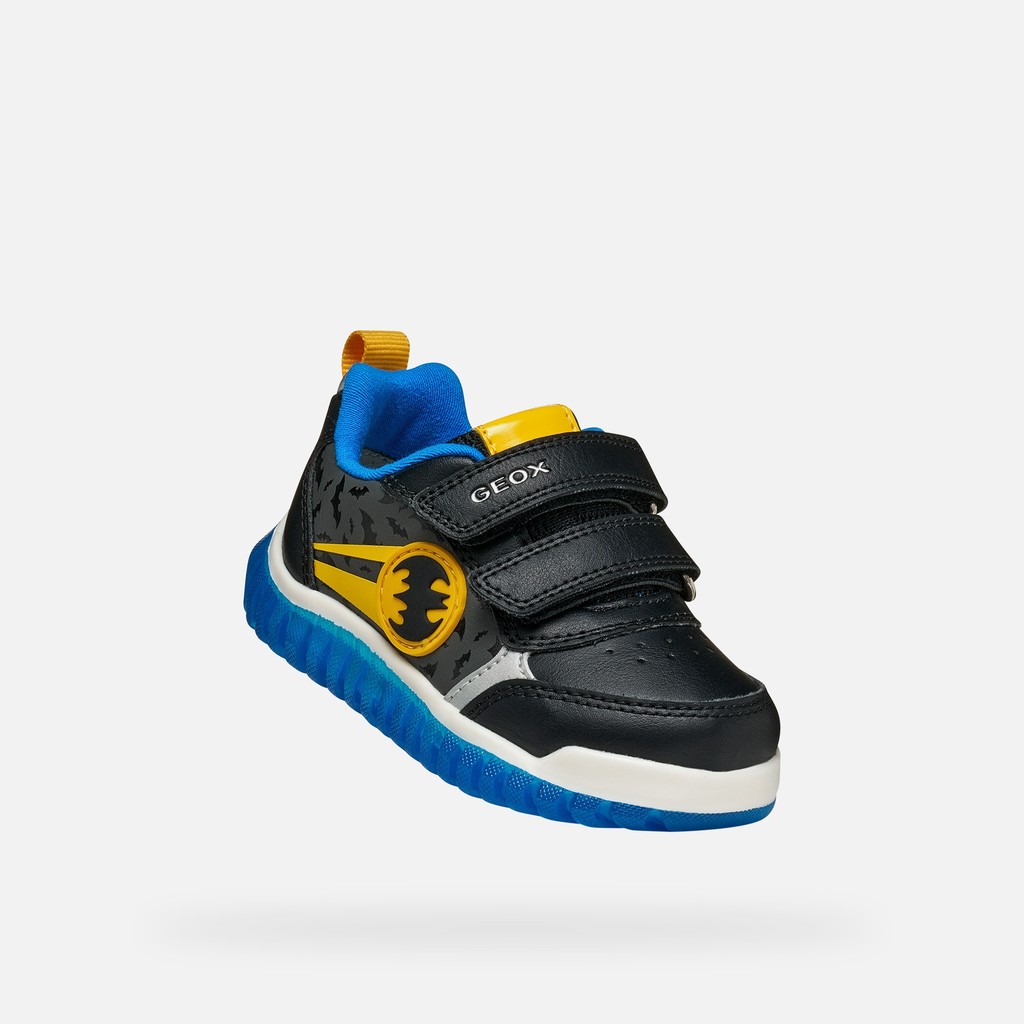 Batman shoes LIGHTYLOO TODDLER BOY Black/Yellow - image number 5 | GEOX