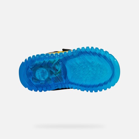Batman shoes LIGHTYLOO TODDLER BOY Black/Yellow - image number 7 | GEOX
