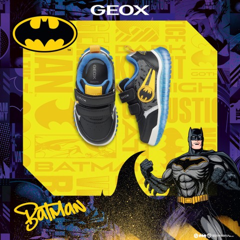 Batman shoes LIGHTYLOO TODDLER BOY Black/Yellow - image number 1 | GEOX