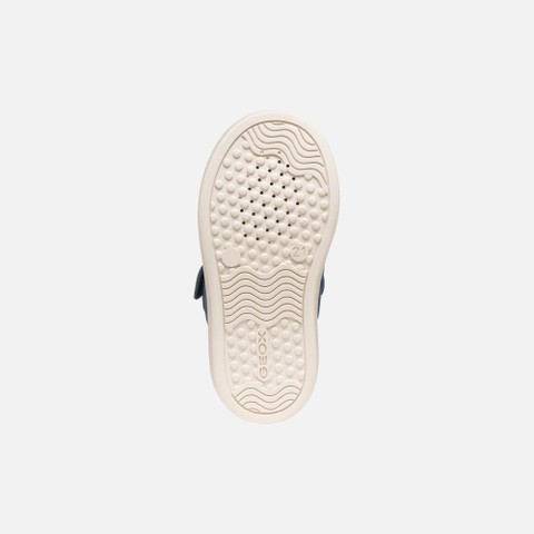 Chaussures avec fourrure NASHIK WPF   PETIT GAR&Ccedil;ON Bleu marine - image number 6 | GEOX
