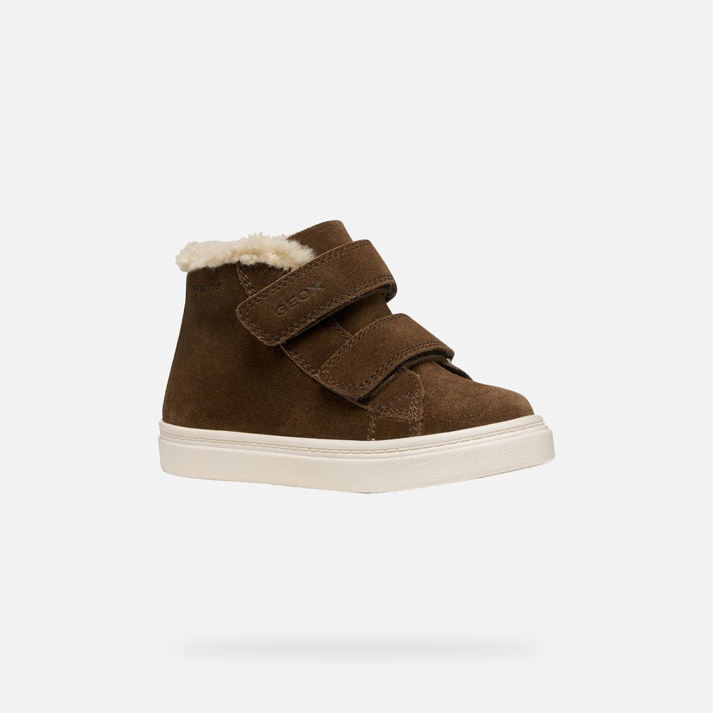 Fur-lined shoes NASHIK   TODDLER BOY Dark Brown - image number 2 | GEOX