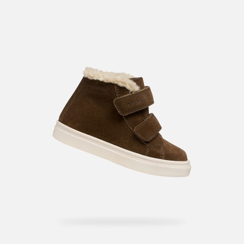 Fur-lined shoes NASHIK   TODDLER BOY Dark Brown | GEOX