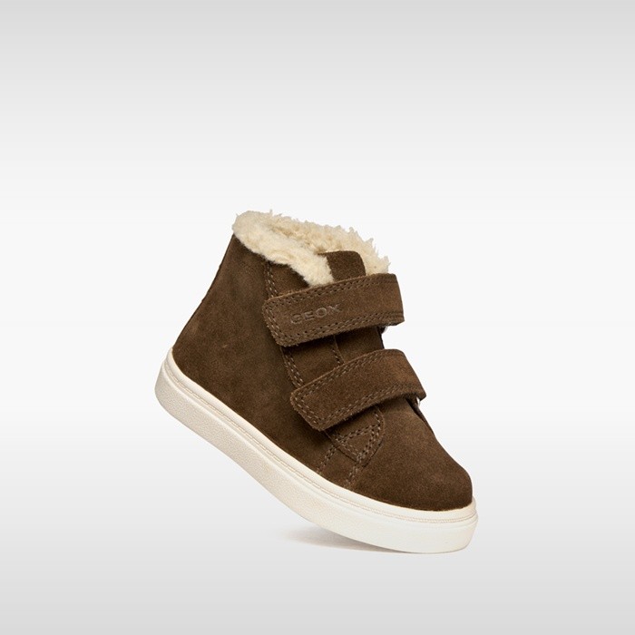 Fur-lined shoes NASHIK   TODDLER BOY Dark Brown | GEOX