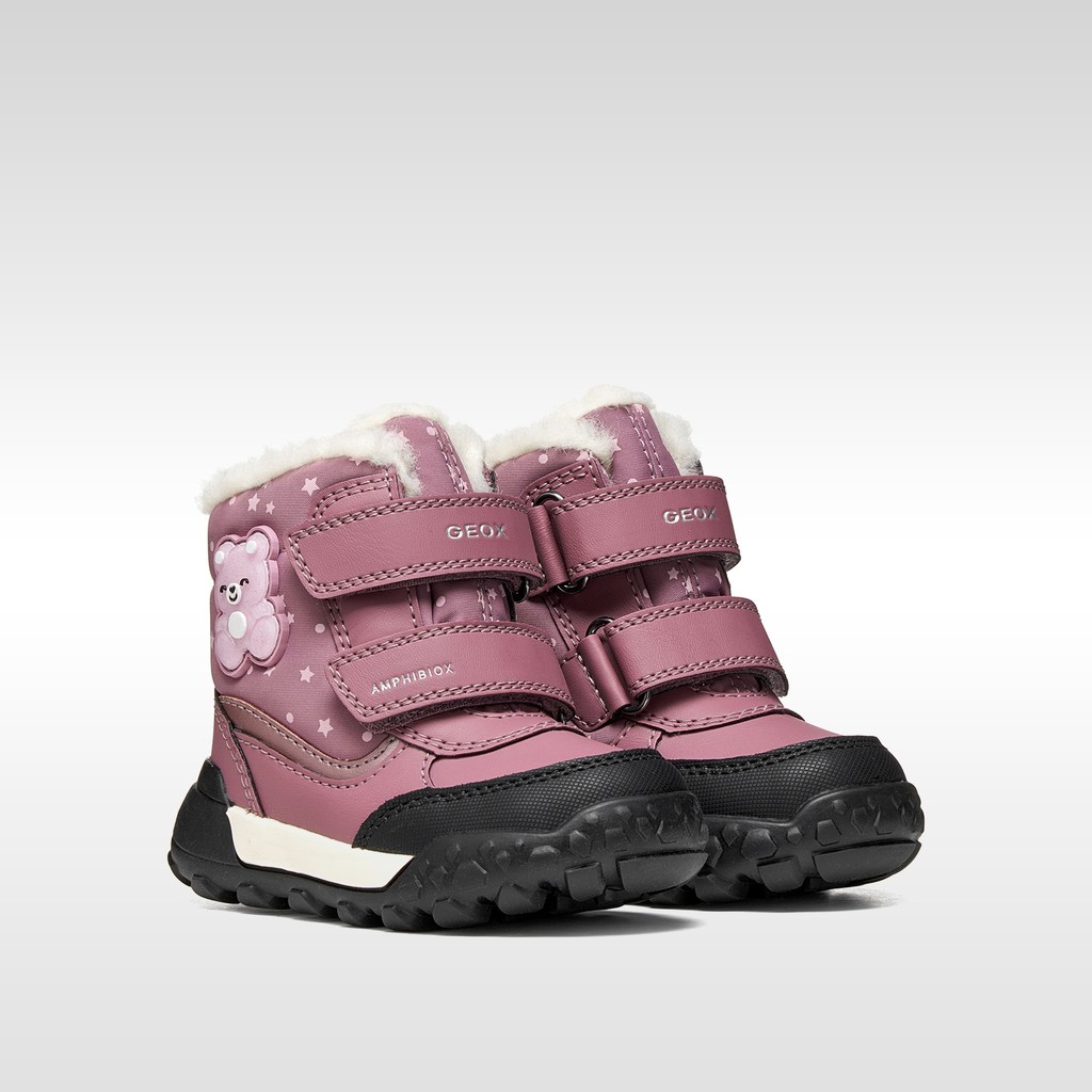Waterproof ankle boots TREKKYUP ABX TODDLER GIRL Dark Rose - image number 7 | GEOX