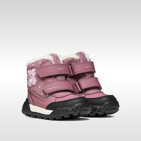 Waterproof ankle boots TREKKYUP ABX TODDLER GIRL Dark Rose - image number 7 | GEOX