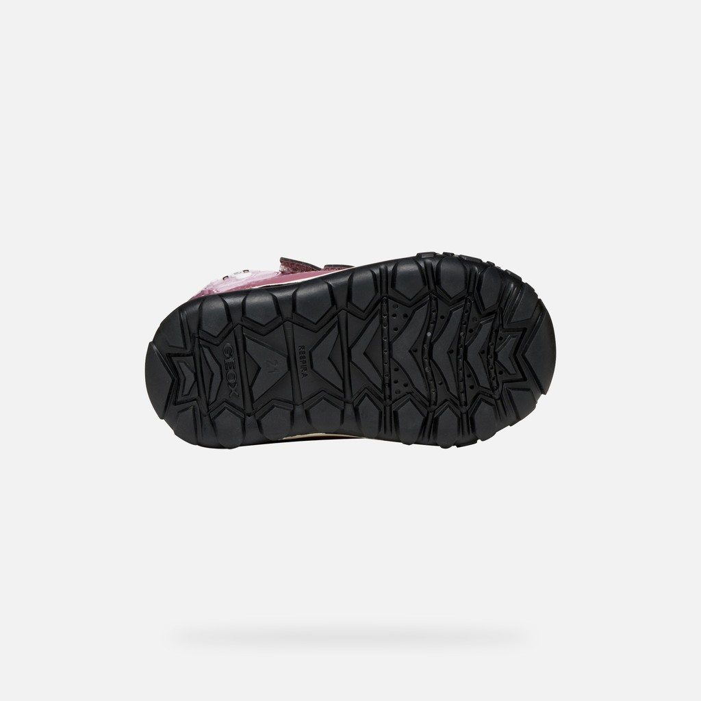 Waterproof ankle boots TREKKYUP ABX TODDLER GIRL Dark Rose - image number 6 | GEOX