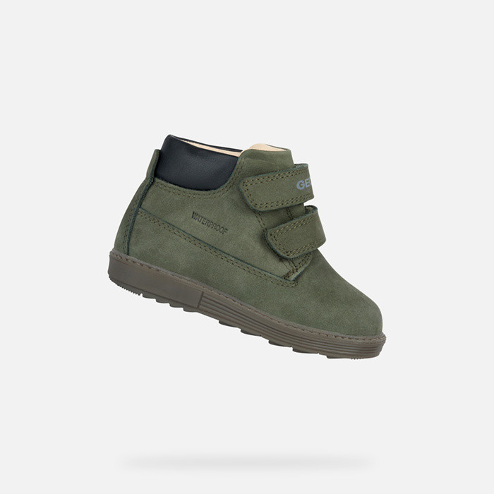 Waterproof shoes HYNDE   BABY Dark Green | GEOX