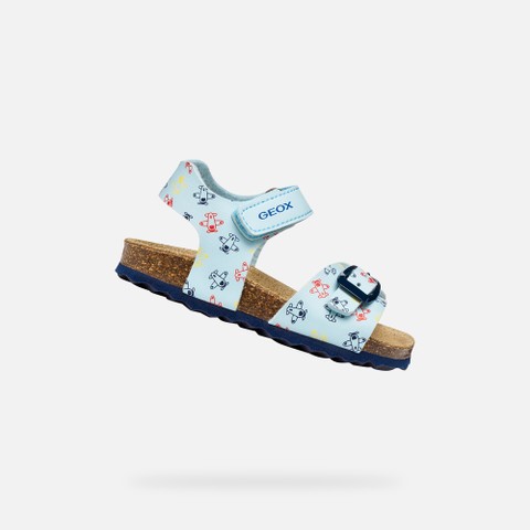 Open sandals SANDAL CHALKI TODDLER BOY Light Blue | GEOX