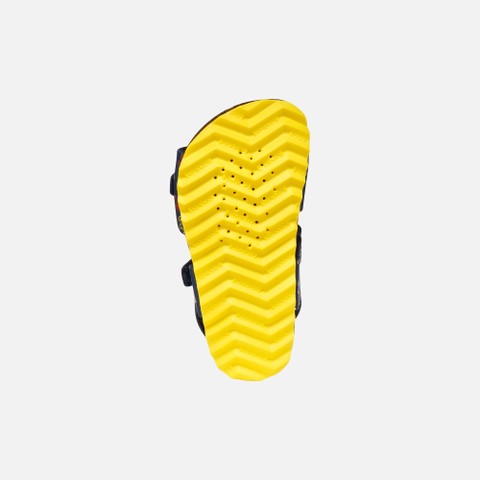 Sandalias abiertas SANDAL CHALKI NI&Ntilde;O PEQUE&Ntilde;O Azul marino/Amarillo - image number 6 | GEOX