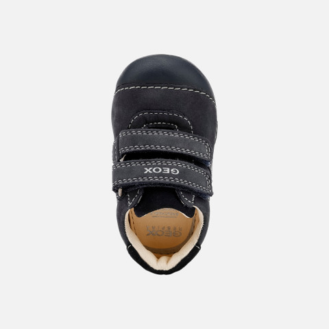 Chaussures à scratch TUTIM BÉBÉ Bleu marine - image number 5 | GEOX