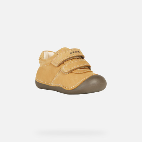 Velcro shoes TUTIM BABY Biscuit - image number 2 | GEOX