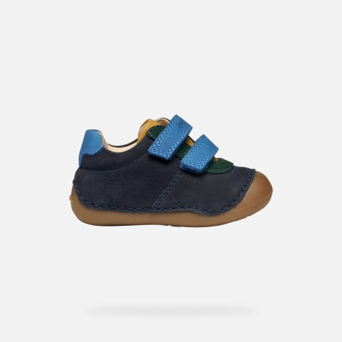 Velcro shoes TUTIM BABY Navy/Multicolor - image number 1 | GEOX