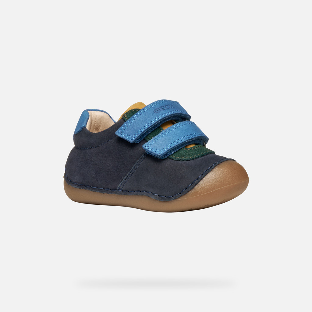 Velcro shoes TUTIM BABY Navy/Multicolor - image number 2 | GEOX