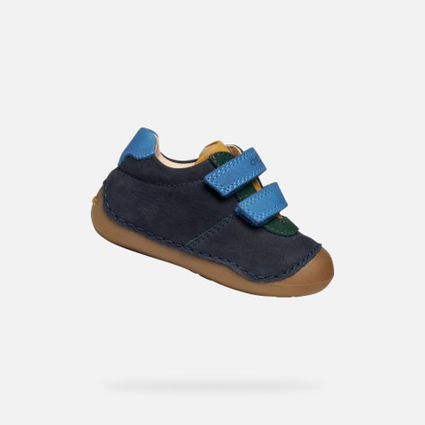Velcro shoes TUTIM BABY Navy/Multicolor - image number 0 | GEOX