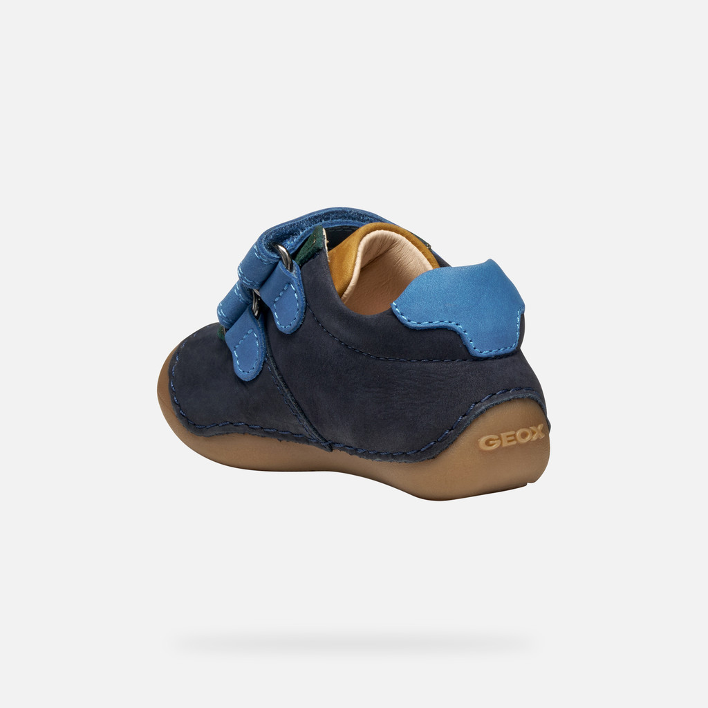 Velcro shoes TUTIM BABY Navy/Multicolor - image number 3 | GEOX