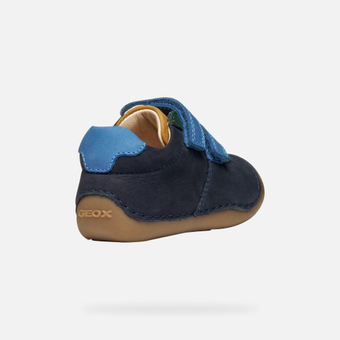 Velcro shoes TUTIM BABY Navy/Multicolor - image number 4 | GEOX