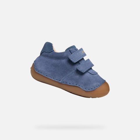 Toddler velcro shoes TUTIM BABY BOY Denim | GEOX