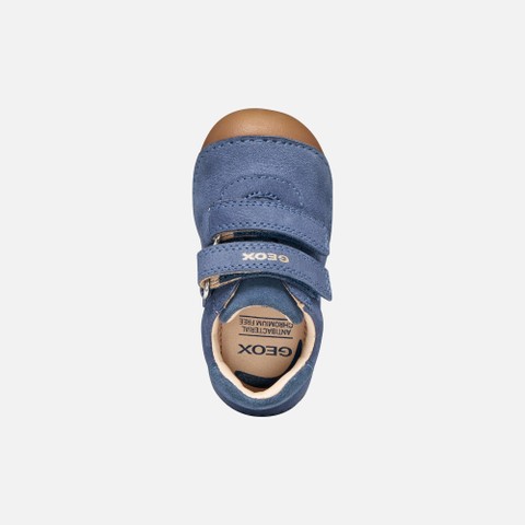 Toddler velcro shoes TUTIM BABY BOY Denim - image number 5 | GEOX