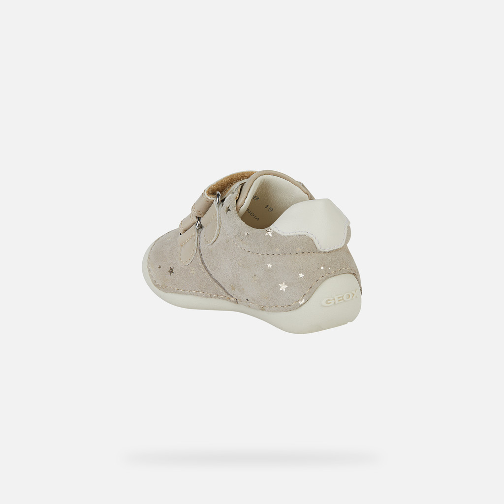 GEOX Shoes Tutim Toddler Girl Beige platinum Size 22