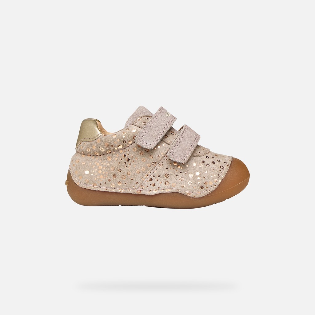 Toddler velcro shoes TUTIM BABY Sand - image number 1 | GEOX