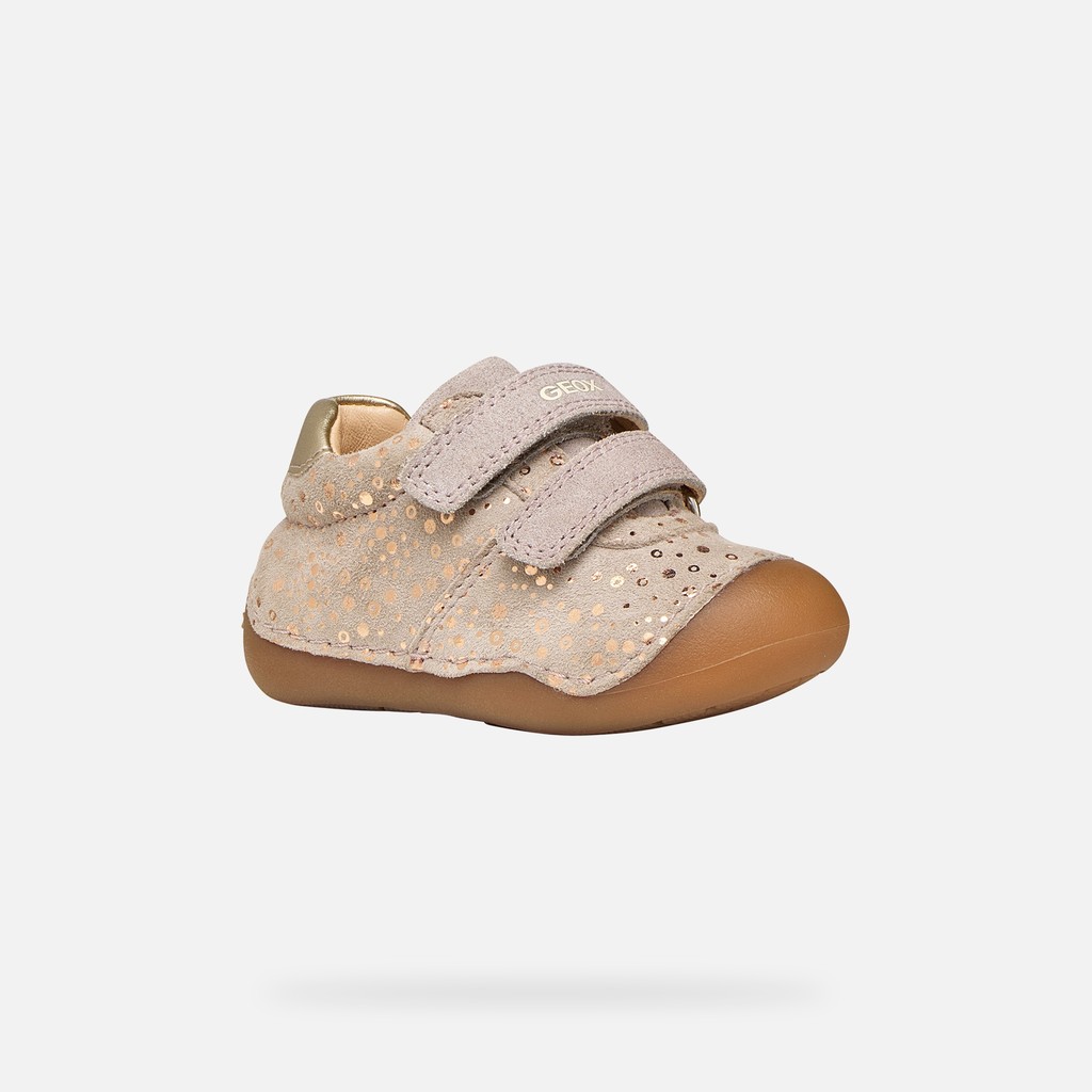 Toddler velcro shoes TUTIM BABY Sand - image number 2 | GEOX