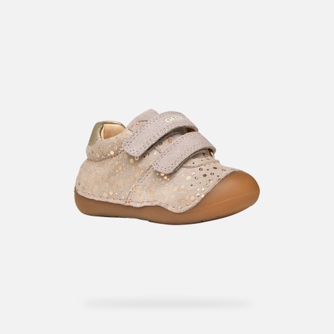 Toddler velcro shoes TUTIM BABY Sand - image number 2 | GEOX