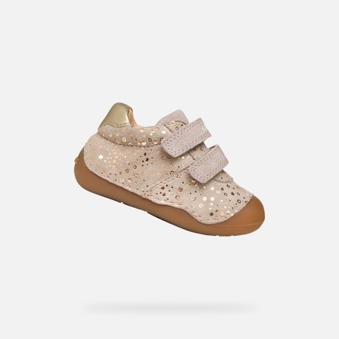 Toddler velcro shoes TUTIM BABY Sand | GEOX