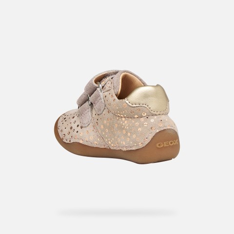 Toddler velcro shoes TUTIM BABY Sand - image number 3 | GEOX