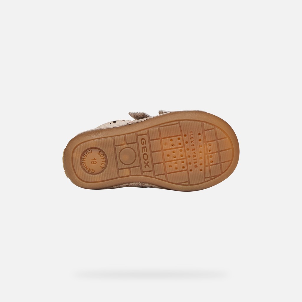 Toddler velcro shoes TUTIM BABY Sand - image number 6 | GEOX
