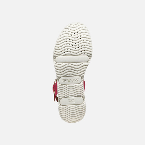 Platform sandals GARDENIA WOMAN Coral - image number 6 | GEOX
